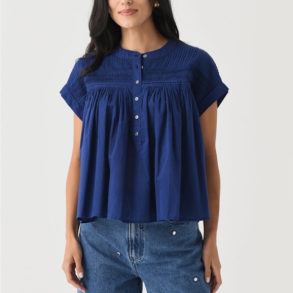 Xirena Luane Top in Marine Blue Size Medium - Picture 1 of 10